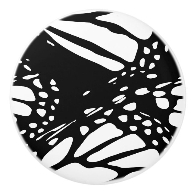 Monarch Butterfly Design - Drawer Knob (Front)