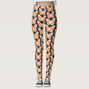 Monarch Butterfly Design - Leggings