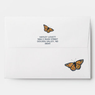 Monarch Butterfly Envelope