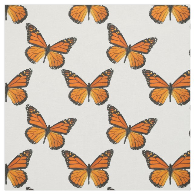 Monarch Butterfly Fabric (Swatch)