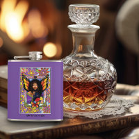 Monarch Butterfly Fairy Purple Floral