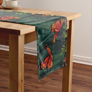 Monarch Butterfly Feb 6_21 Short Table Runner