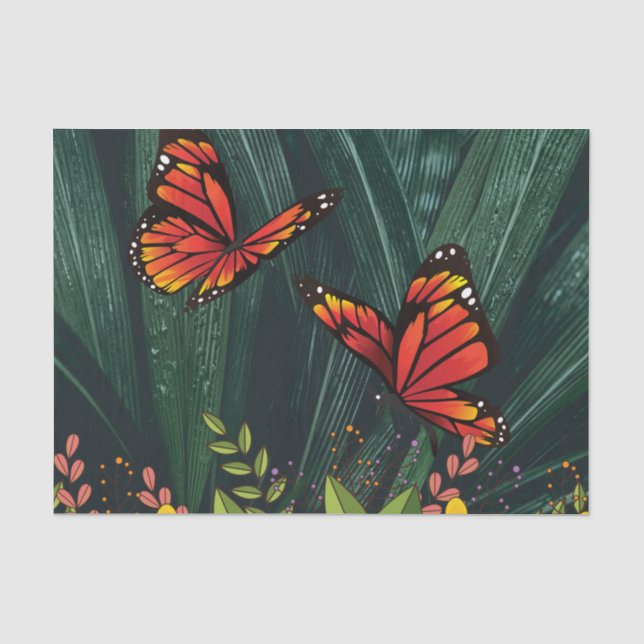 Monarch Butterfly Feb 6_21 Tissue Paper (Front)