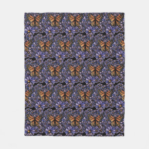 Monarch Butterfly                                  Fleece Blanket