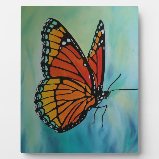 Monarch Butterfly Gifts Plaque (Front)