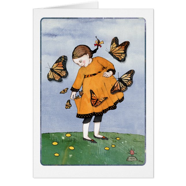 Monarch Butterfly Girl  (Front)
