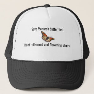 Monarch butterfly hat