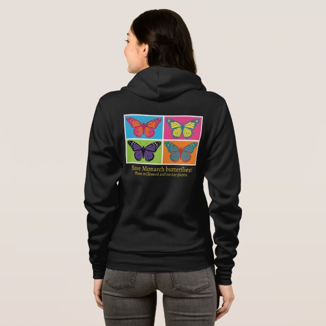 Monarch butterfly hoodie (Back Full)