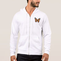 Monarch butterfly in polygon