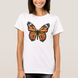 Monarch butterfly in polygon  T-Shirt