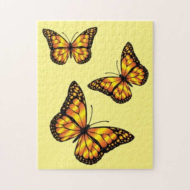 MONARCH BUTTERFLY JIGSAW PUZZLE (Vertical)