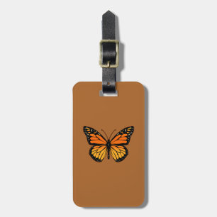 Monarch Butterfly Joy Luggage Tag