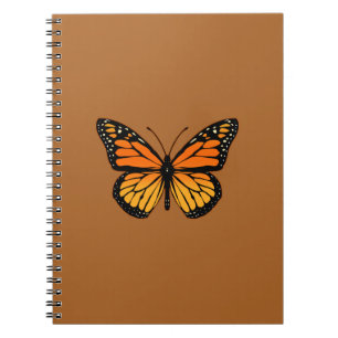 Monarch Butterfly Joy Spiral Notebook
