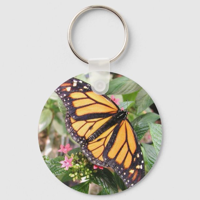 Monarch Butterfly Key Ring (Front)