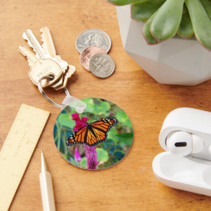 Monarch Butterfly Key Ring