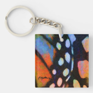 Monarch Butterfly Key Ring