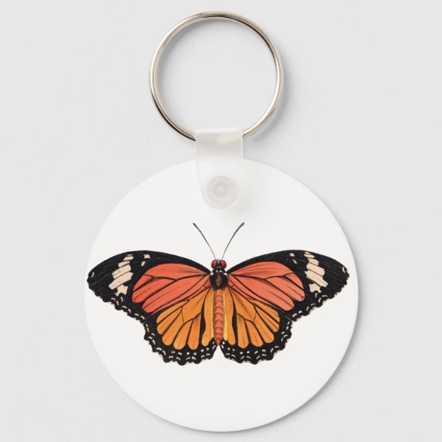 Monarch Butterfly Key Ring (Front)