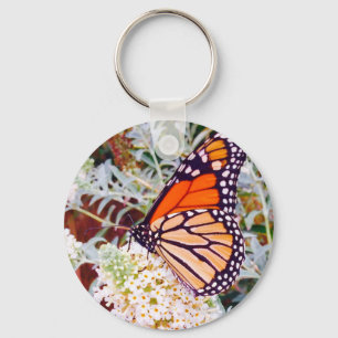 Monarch Butterfly Key Ring