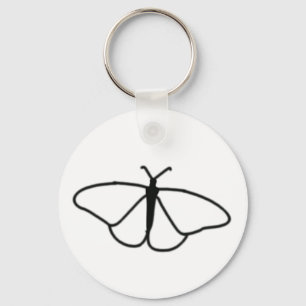 Monarch Butterfly Key Ring
