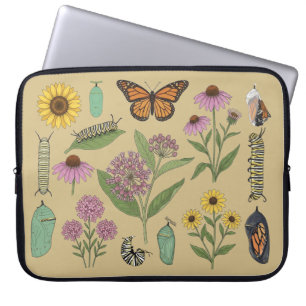 Monarch Butterfly Laptop Sleeve