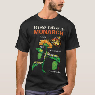 Monarch Butterfly  Lifecycle Metamorphosis T-Shirt