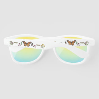 Monarch Butterfly lifecycle Sunglasses