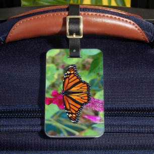 Monarch Butterfly Luggage Tag