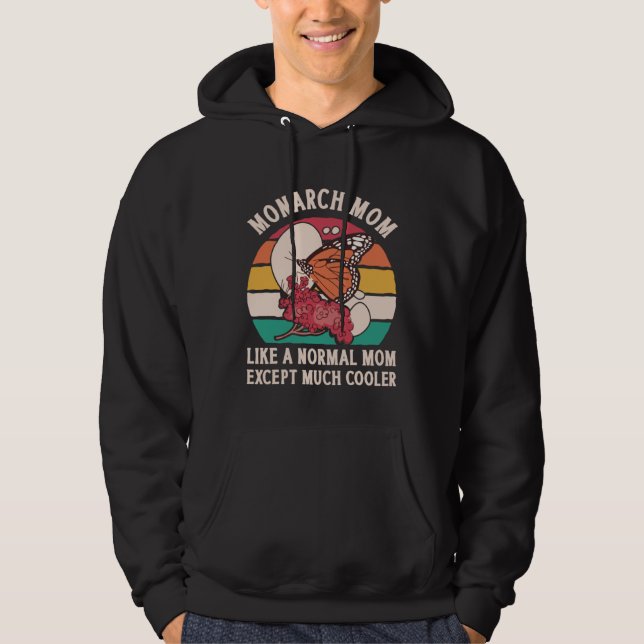 Monarch Butterfly Monarch Mom Insect Collector Ent Hoodie (Front)