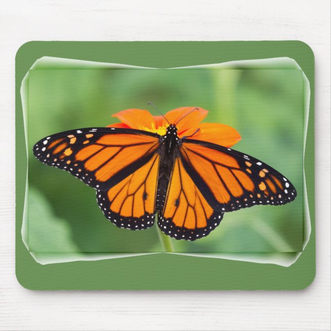 Monarch Butterfly Mouse Pad (Front)