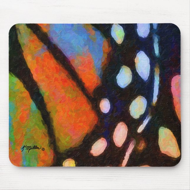 Monarch Butterfly Mouse Pad (Front)