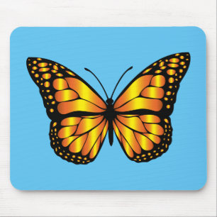 MONARCH BUTTERFLY MOUSE PAD