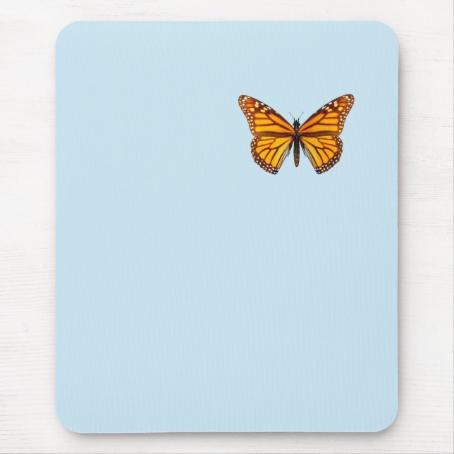 Monarch Butterfly Mouse Pad (Front)