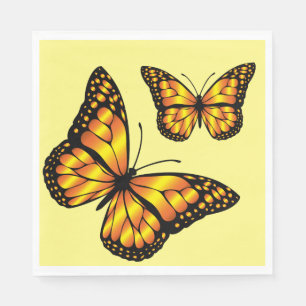 MONARCH BUTTERFLY NAPKIN