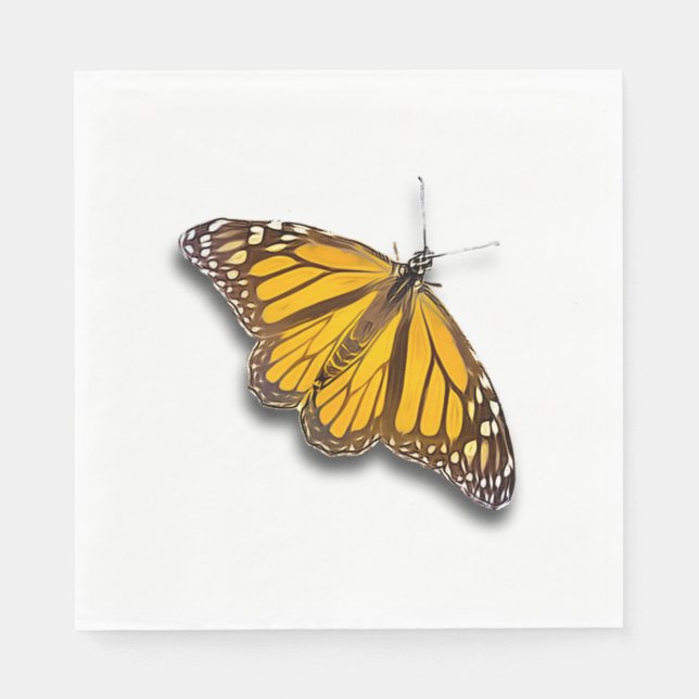 MONARCH BUTTERFLY NAPKIN (Front)