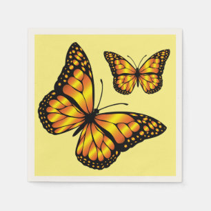 MONARCH BUTTERFLY NAPKIN