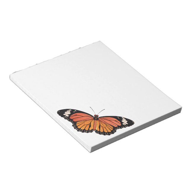 Monarch Butterfly Notepad (Angled)