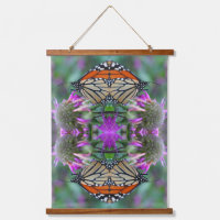 Monarch Butterfly On Flower Nature Abstract