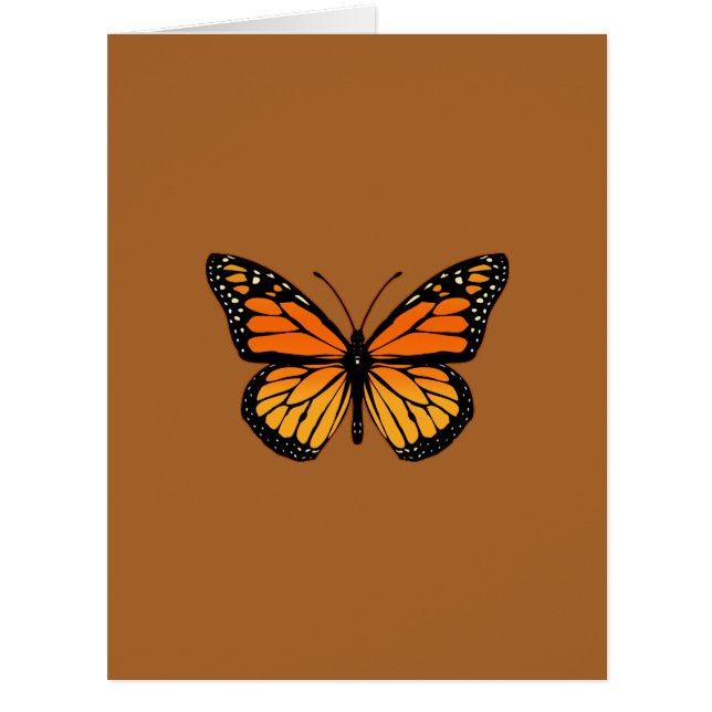 Monarch Butterfly on Sienna (Front)