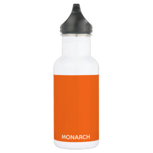 Monarch butterfly orange colour name 532 ml water bottle