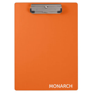 Monarch butterfly orange colour name clipboard