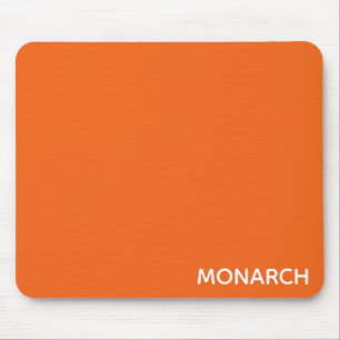 Monarch butterfly orange colour name mouse pad