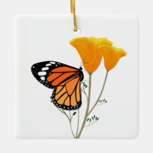Monarch Butterfly Ornament