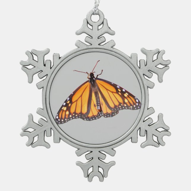Monarch Butterfly ~ Pewter ornament (Front)