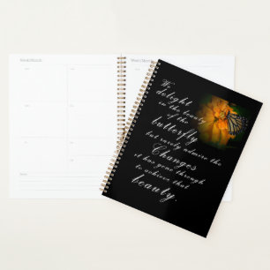 Monarch Butterfly Planner