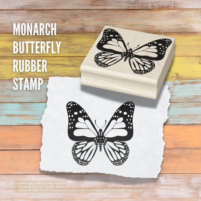 Monarch Butterfly Rubber Stamp (The Butterfly Studio
Monarch Butterfly Rubber Stamp)