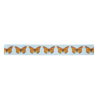 Monarch Butterfly Satin Ribbon