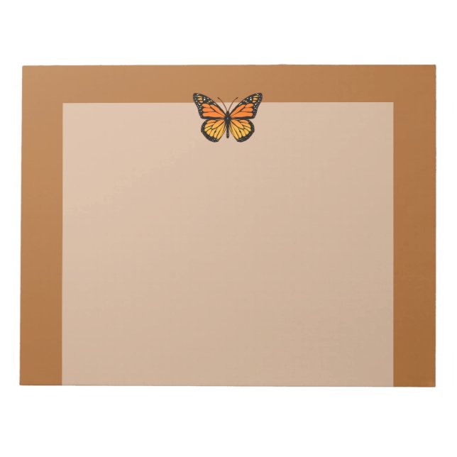 Monarch Butterfly Sensation Notepad (Front)