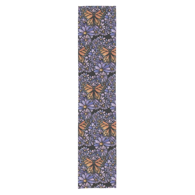 Monarch Butterfly                                  Short Table Runner (Front)