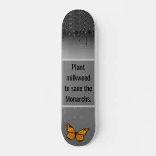 Monarch butterfly skateboard