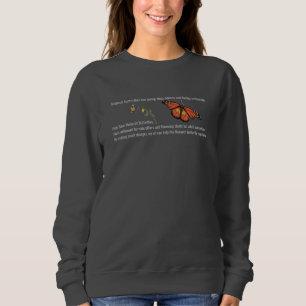 Monarch butterfly sweatshirt